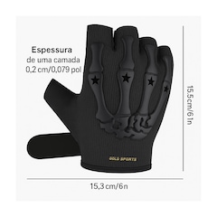 Luva Esportiva Gold Sports Performance - Tamanho Único - Foto 2