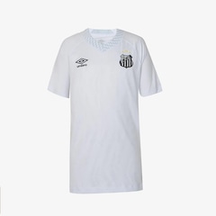 Camisa Do Santos Umbro Infantil Of.1 2025 - Foto 1