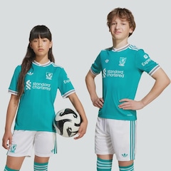 Camisa Liverpool Third 2026 adidas Infantil - Foto 3