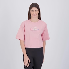 Camiseta Cropped New Balance Reimagined Feminino - Foto 1