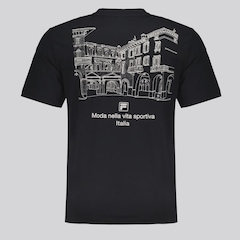 Camiseta Fila Comfort Biella Union Classics Mini Logo Masculina - Foto 3