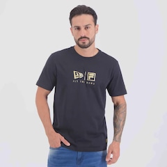 Camiseta New Era X Fila Masculina - Foto 1
