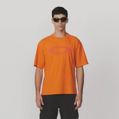 Camiseta Oakley Stretch Ellipse Logo SS Masculina - Foto 1