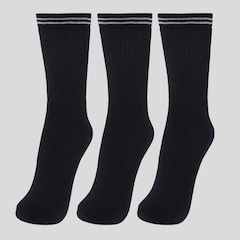 Kit Meia Lupo Sport Básica Cano Longo 3 Pares - Foto 1