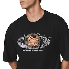 Camiseta Oakley DNA Hologram Science SS SM26 Masculina - Foto 3