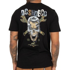 Camiseta DC Shoes Iron Skull SM26 Masculina - Foto 2