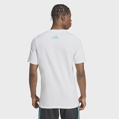 Camiseta adidas Estampada Mercedes-AMG DNA - Masculina - Foto 3