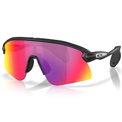 Óculos de Sol Oakley Stunt Devil S Matte Black Prizm Road - Unissex - Foto 1