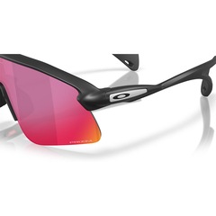 Óculos de Sol Oakley Stunt Devil S Matte Black Prizm Road - Unissex - Foto 5