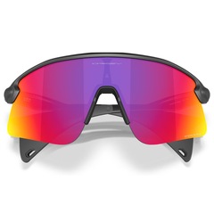 Óculos de Sol Oakley Stunt Devil S Matte Black Prizm Road - Unissex - Foto 7