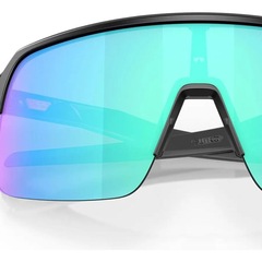 Óculos de Sol Oakley Sutro Lite Matte Black Prizm Sapphire - Unissex - Foto 6