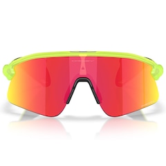 Óculos de Sol Oakley Stunt Devil Matte Uranium Prizm Ruby - Unissex - Foto 3