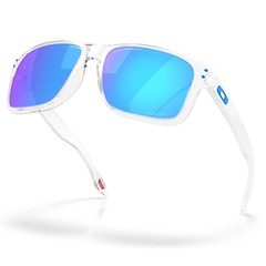 Óculos de Sol Oakley Holbrook XXL Polished Clear 0761 - Unissex - Foto 4