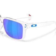 Óculos de Sol Oakley Holbrook XXL Polished Clear 0761 - Unissex - Foto 5