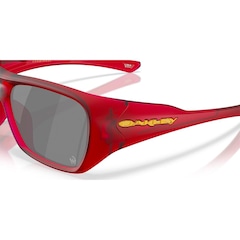 Óculos de Sol Oakley Chaminade Matte Transparent Red 0660 - Unissex - Foto 5
