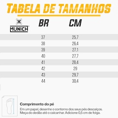 Chuteira Futsal Munich Continental V2 Adulto - Foto 4