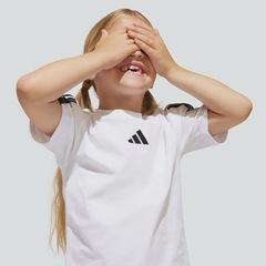 Conjunto adidas Essentials 3 Stripes Infantil - Foto 7