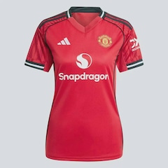Camisa Manchester United Home 2026 adidas 10 Cunha Feminina - Foto 2