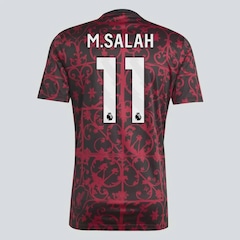 Camisa Liverpool Pré-Jogo 2026 11 M.Salah adidas Masculina - Foto 1