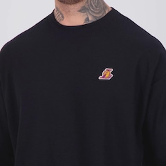 Camiseta NBA Los Angeles Lakers Mini Logo Masculina - Foto 5