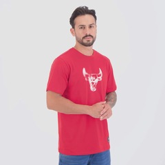 Camiseta NBA Chicago Bulls Spray Masculina - Foto 2