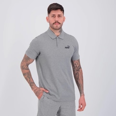 Camisa Polo Puma Essentials No. 1 Logo Pique Masculina - Foto 2