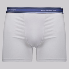 Kit 3 Cuecas Lupo Boxer com Elastano Masculina - Foto 2