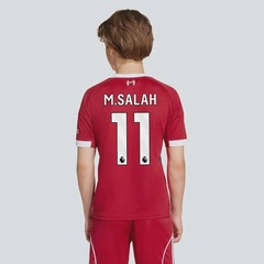 Camisa Liverpool I 2026 Adidas 11 M.Salah Infantil - Foto 5
