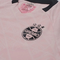 Camisa do Grêmio Outubro Rosa 2025 Umbro Infantil - Foto 3