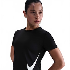 Camiseta Dri-FIT Nike Swoosh Feminina - Foto 1
