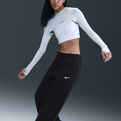 Calça Nike Sportswear Phoenix Fleece Feminina - Foto 5