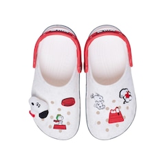 Sandália Crocs Peanuts Classic Clog T Multi - Infantil - Foto 5