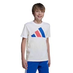 Camiseta adidas M/C Big Logo Infantil - Foto 1