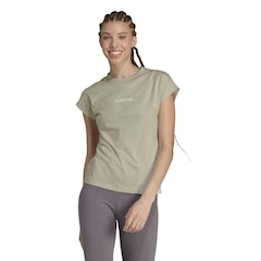 Camiseta adidas M/C Logo Linear Feminina - Foto 1