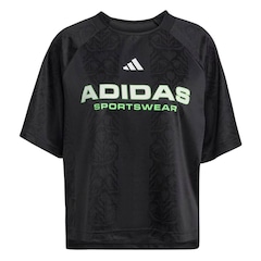 Camiseta adidas M/C Tiro Q3 Feminina - Foto 3