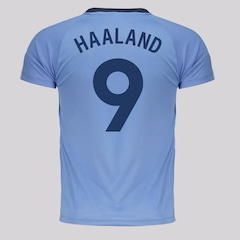 Camisa Manchester City Dash9 Haaland Infantil - Foto 1