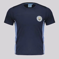Camisa Manchester City Shield Marinho 9 Haaland Infantil - Foto 2