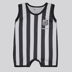 Macacão Regata Santos Infantil - Foto 1