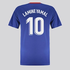 Camisa Barcelona Dry Fit 10 Lamine Yamal Infantil - Foto 1