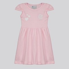 Vestido Flamengo Infantil - Foto 1