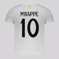 Camisa Real Madrid Soft 10 Mbappé Infantil - Foto 1