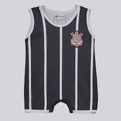 Macacão Regata Corinthians Infantil - Foto 1