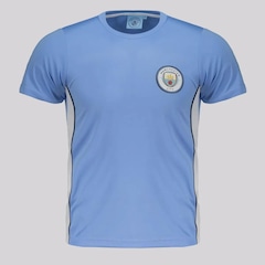Camisa Manchester City Shield Azul 9 Haaland Infantil - Foto 2