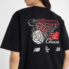 Camiseta New Balance Hoops Classic Masculina - Foto 7