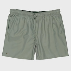 Bermuda Elástico Lacoste Monocromático Thyme - Foto 1