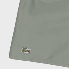 Bermuda Elástico Lacoste Monocromático Thyme - Foto 3