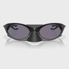 Óculos de Sol Unissex Oakley Plantaris Matte Black Prizm - Foto 2