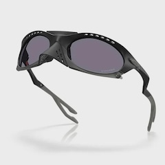 Óculos de Sol Unissex Oakley Plantaris Matte Black Prizm - Foto 3