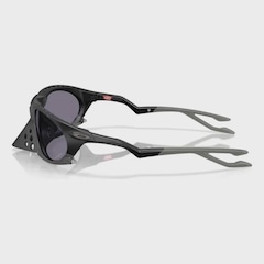 Óculos de Sol Unissex Oakley Plantaris Matte Black Prizm - Foto 4