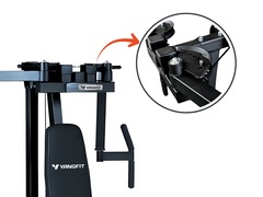 Peck Deck Fly Articulado Yangfit Voador Peitoral Dorsal - Foto 7